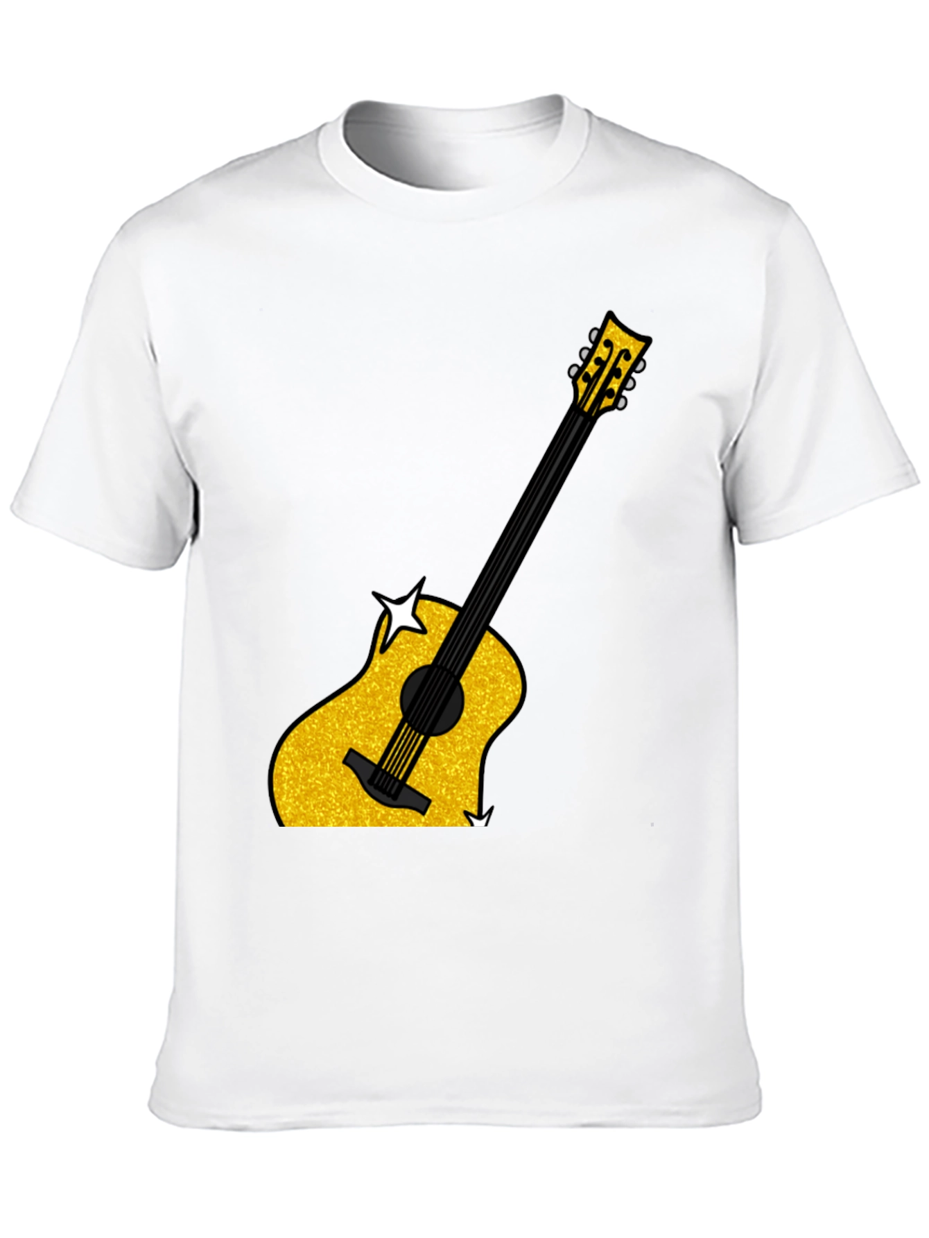 Guitar Graphic Tee - Rocker Style