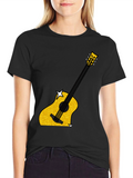 Guitar Graphic Tee - Rocker Style