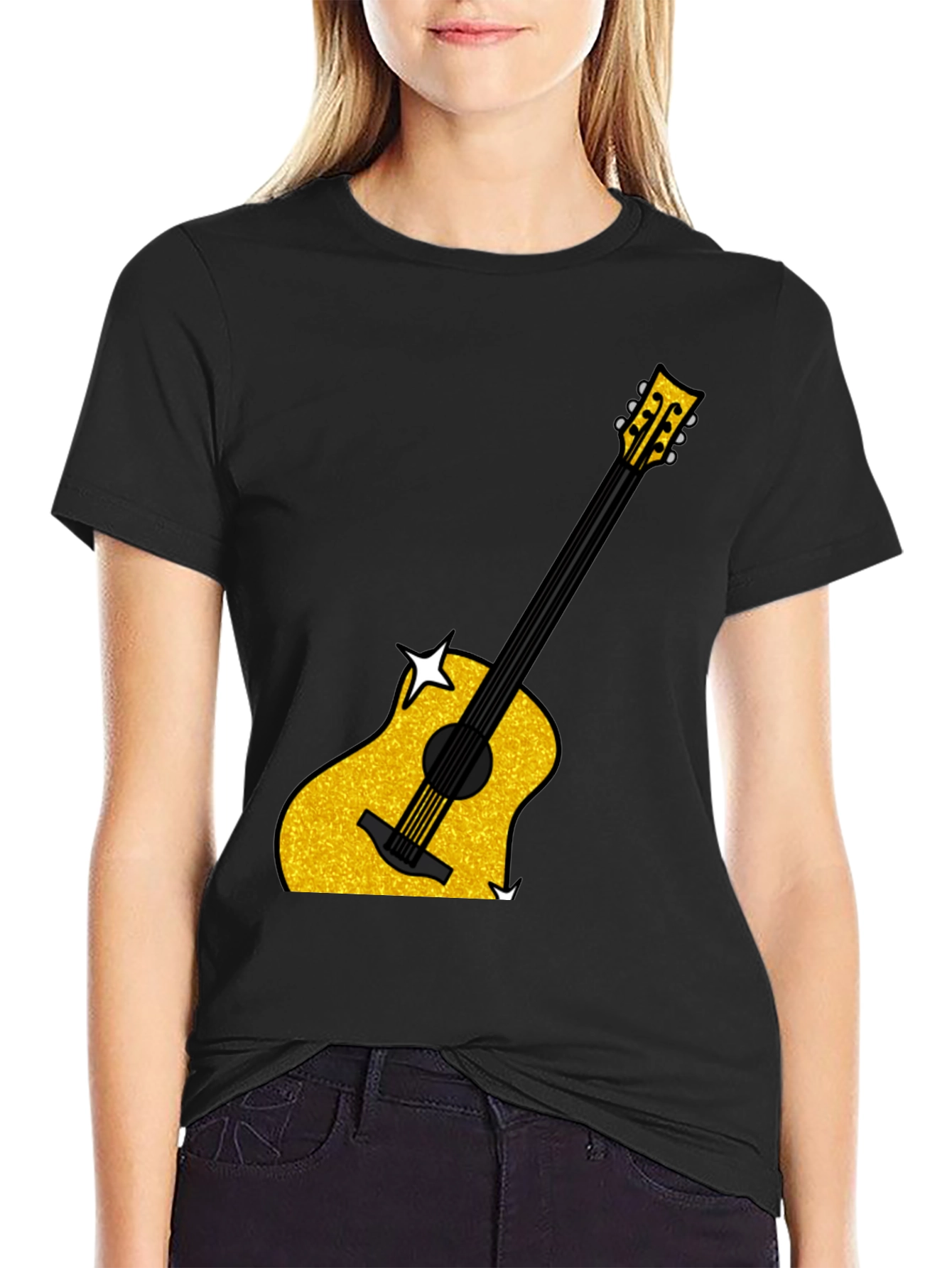 Guitar Graphic Tee - Rocker Style