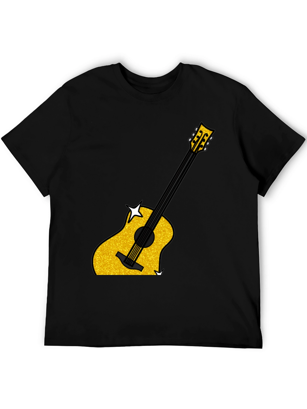 Guitar Graphic Tee - Rocker Style