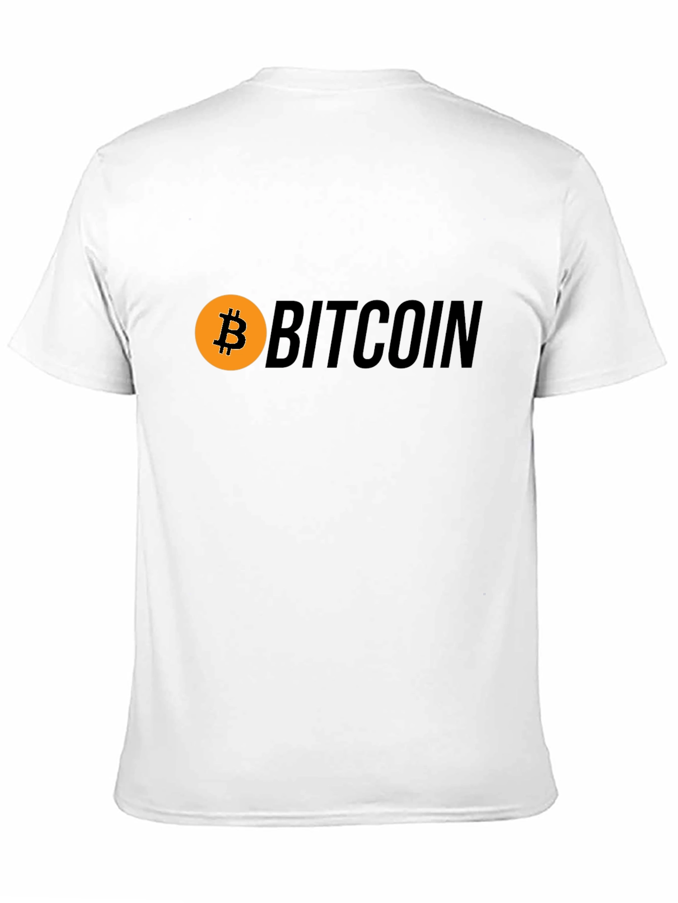 Bitcoin Logo Black T-Shirt