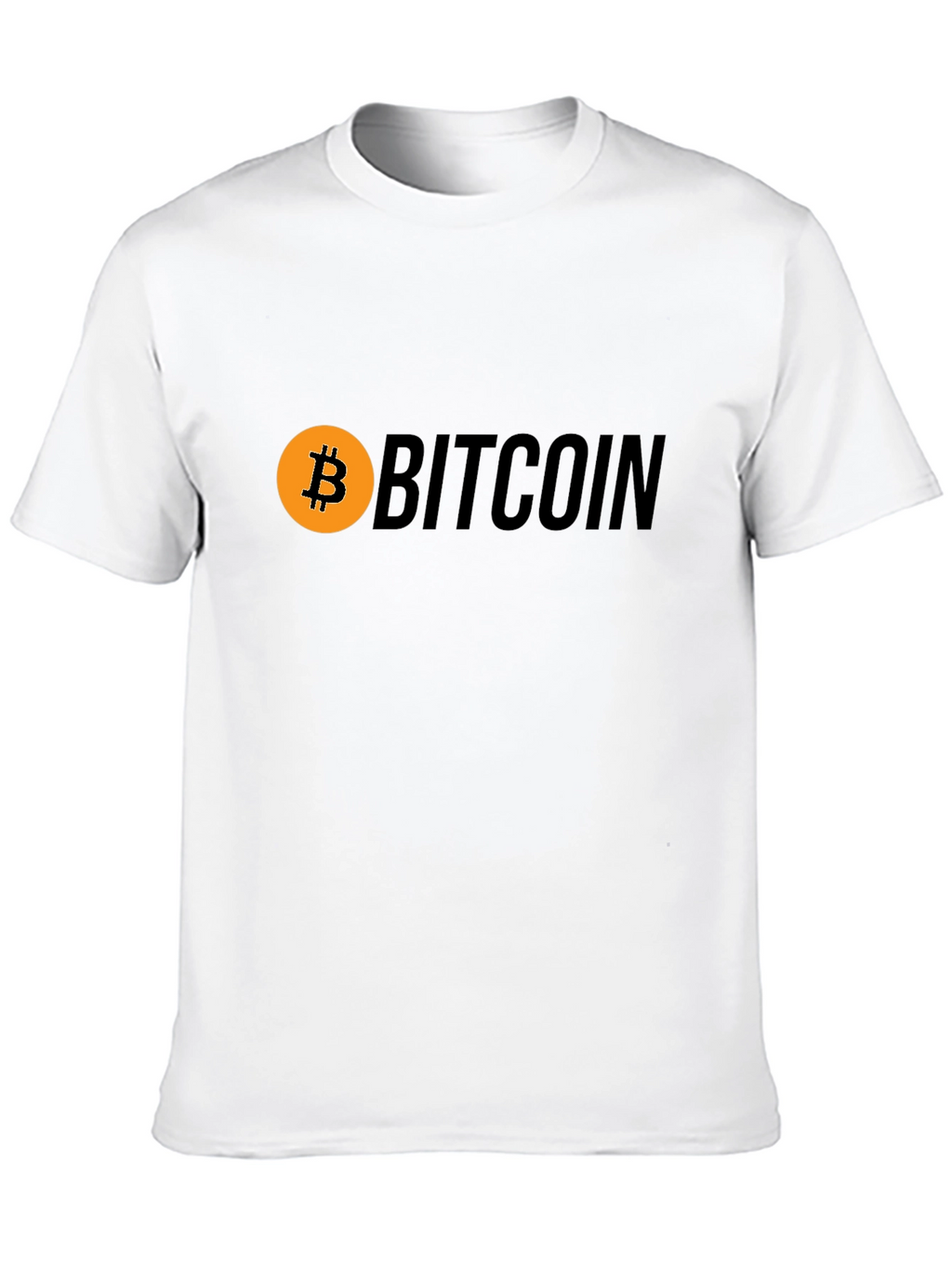 Bitcoin Logo Black T-Shirt