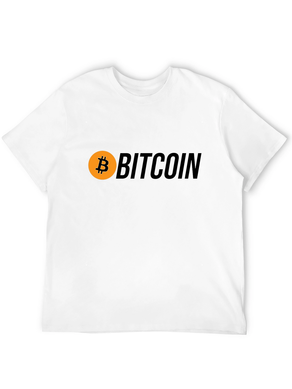 Bitcoin Logo Black T-Shirt