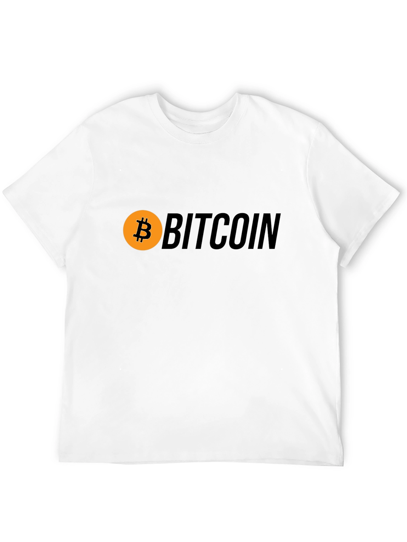 Bitcoin Logo Black T-Shirt