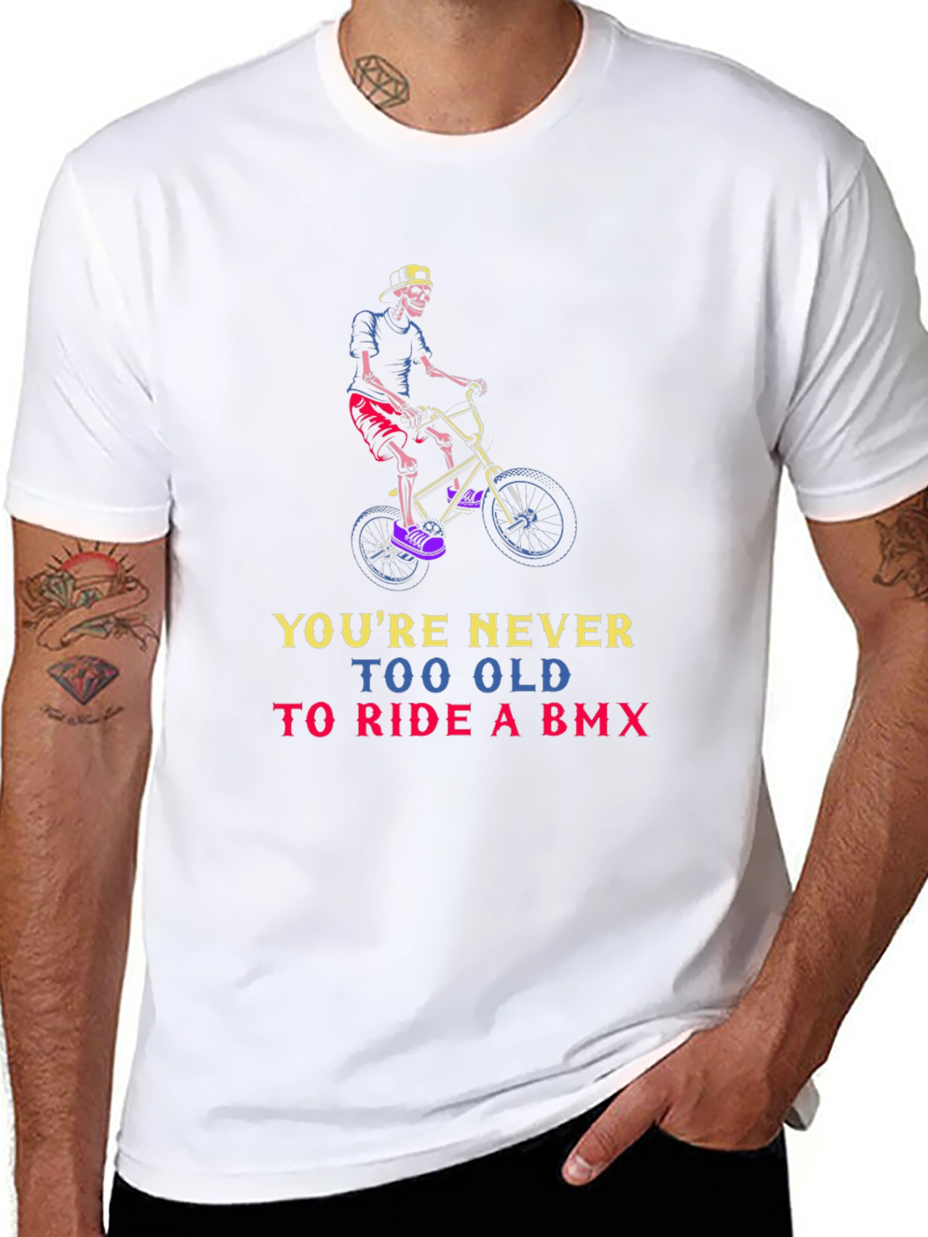 Youre Never Too Old BMX T-Shirt