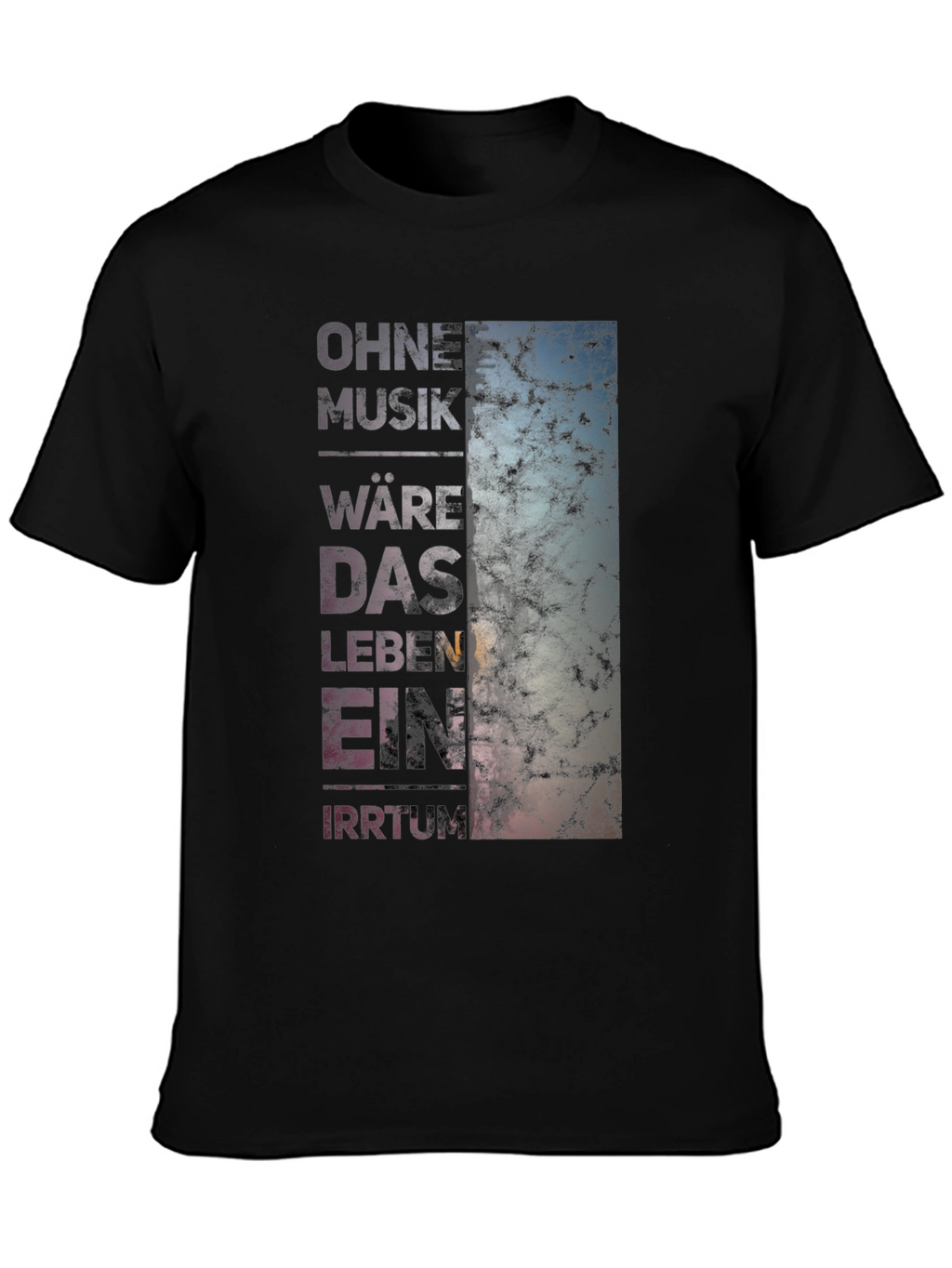 Ohne Musik T-Shirt - Music Inspired Graphic Tee