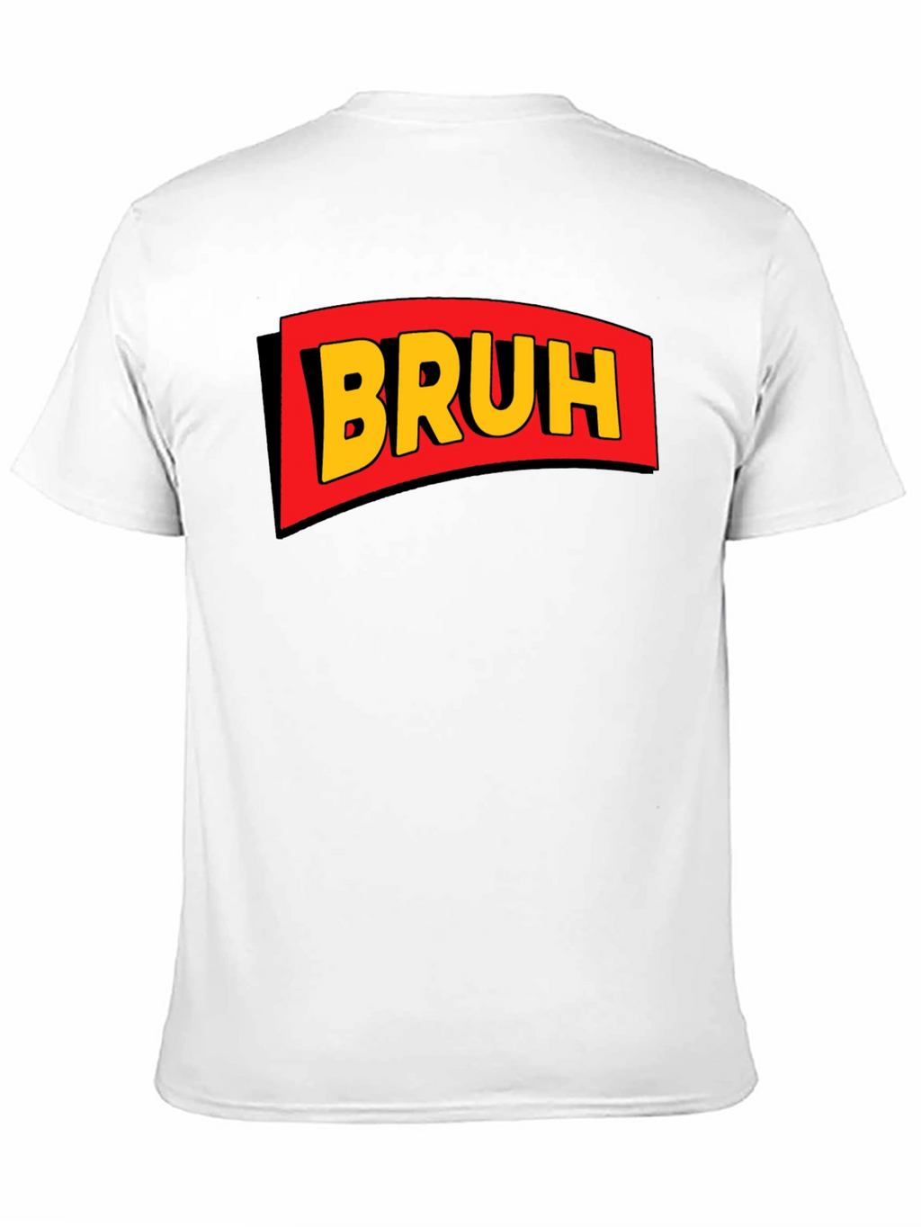 Bruh Graphic Tee - Cool Comic Style T-Shirt