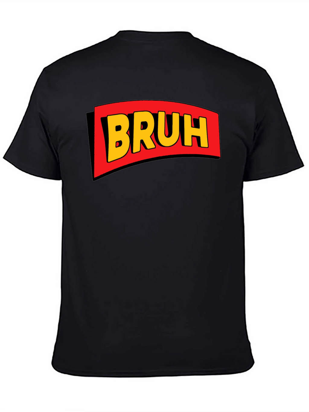 Bruh Graphic Tee - Cool Comic Style T-Shirt