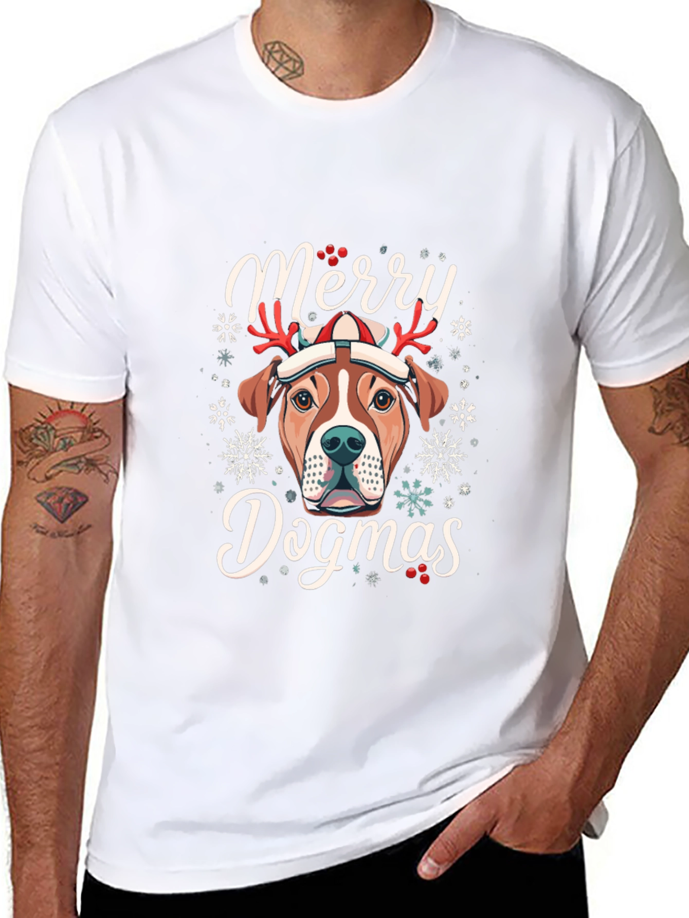Merry Dogmas Christmas T-Shirt