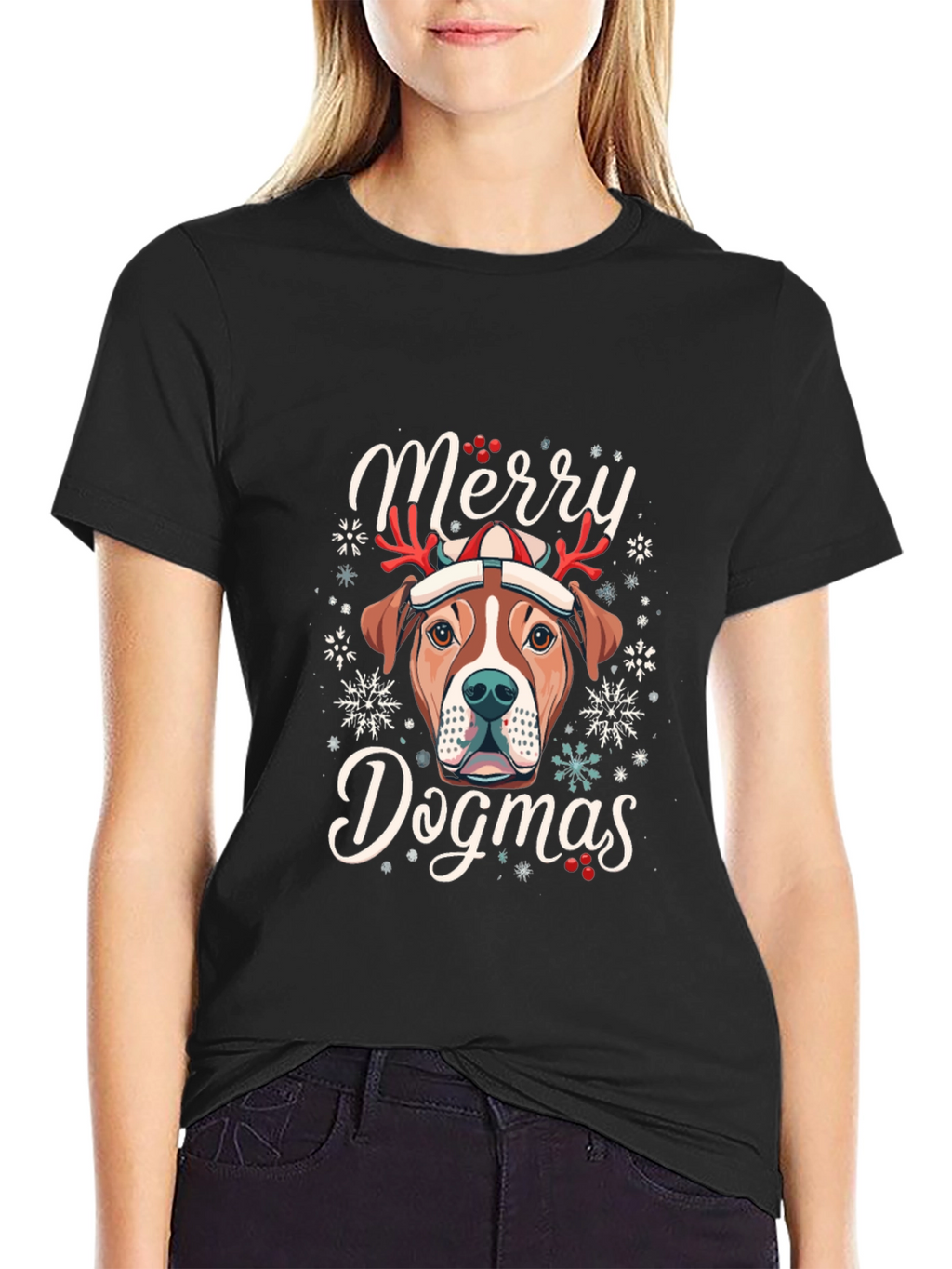 Merry Dogmas Christmas T-Shirt