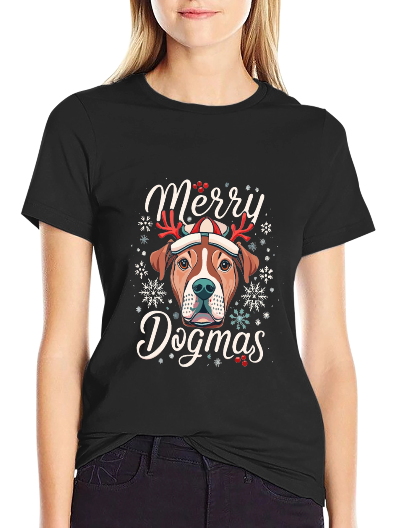 Merry Dogmas Christmas T-Shirt