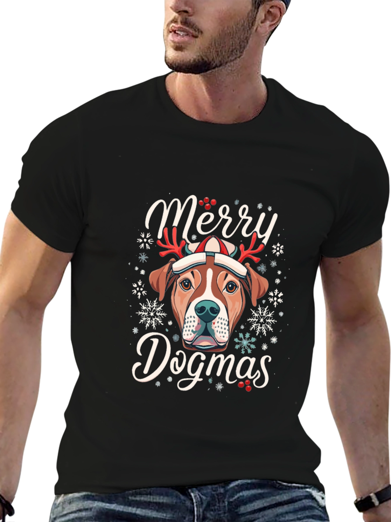 Merry Dogmas Christmas T-Shirt