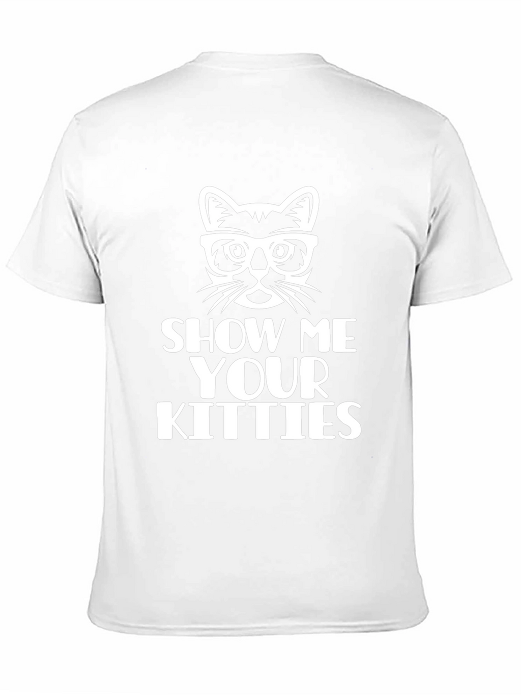 Show Me Your Kitties Black T-Shirt