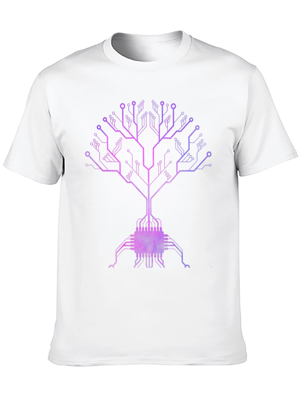 Tech Tree Graphic Tee - Black
