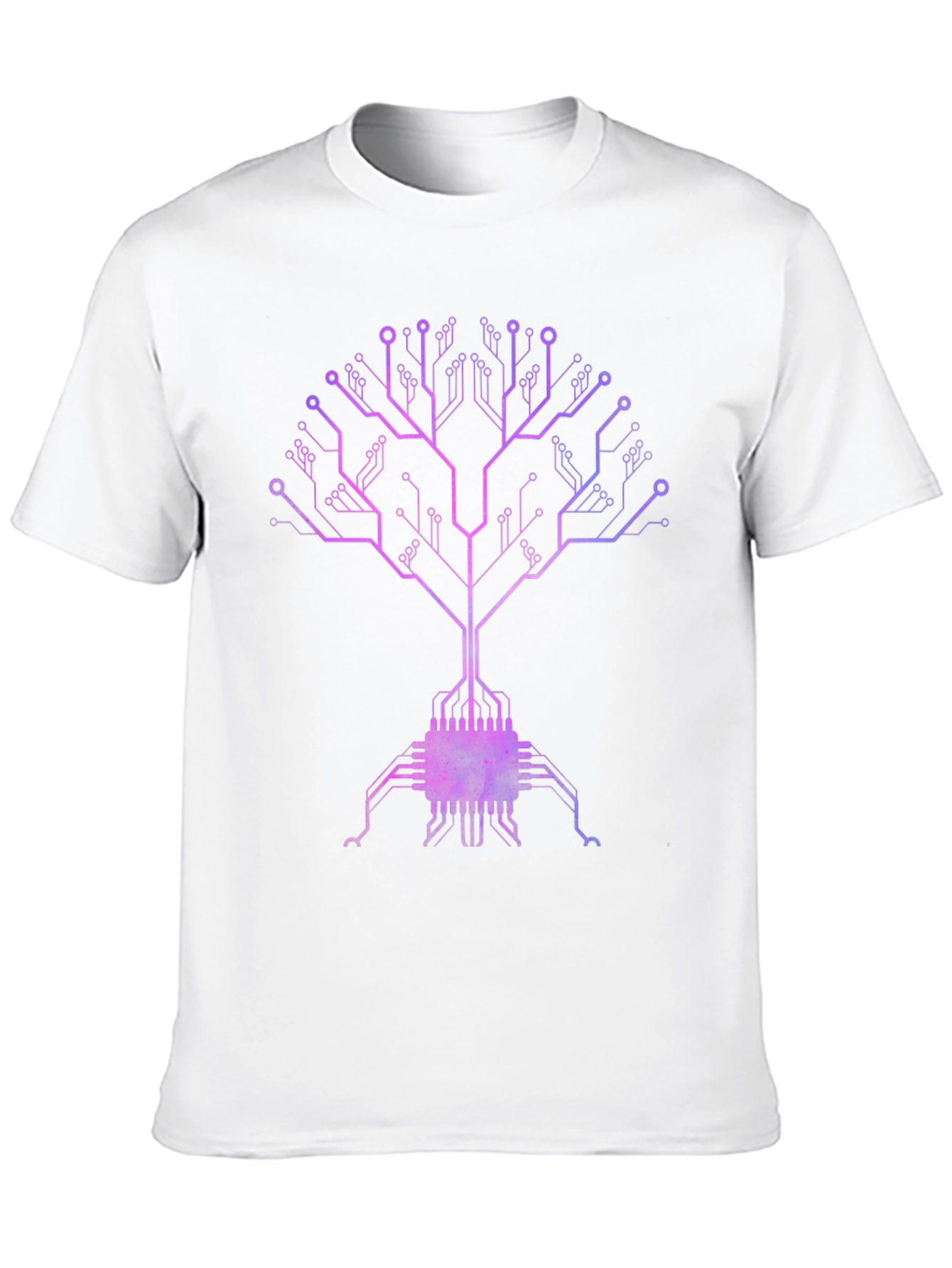 Tech Tree Graphic Tee - Black