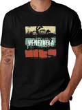 Venezuela Palm Tree T-Shirt Retro Design