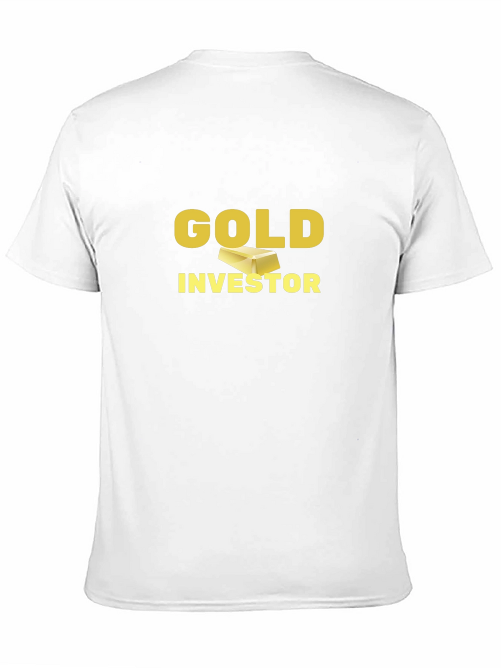 Gold Investor T-Shirt - Bullion Design