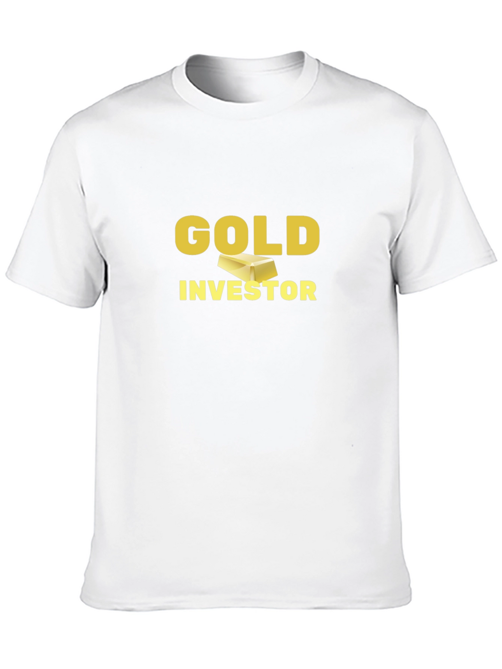 Gold Investor T-Shirt - Bullion Design