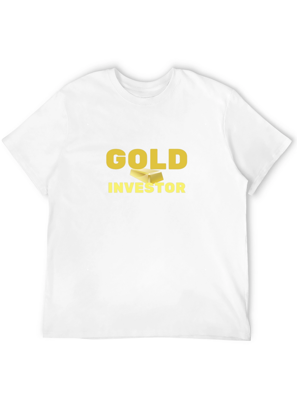 Gold Investor T-Shirt - Bullion Design