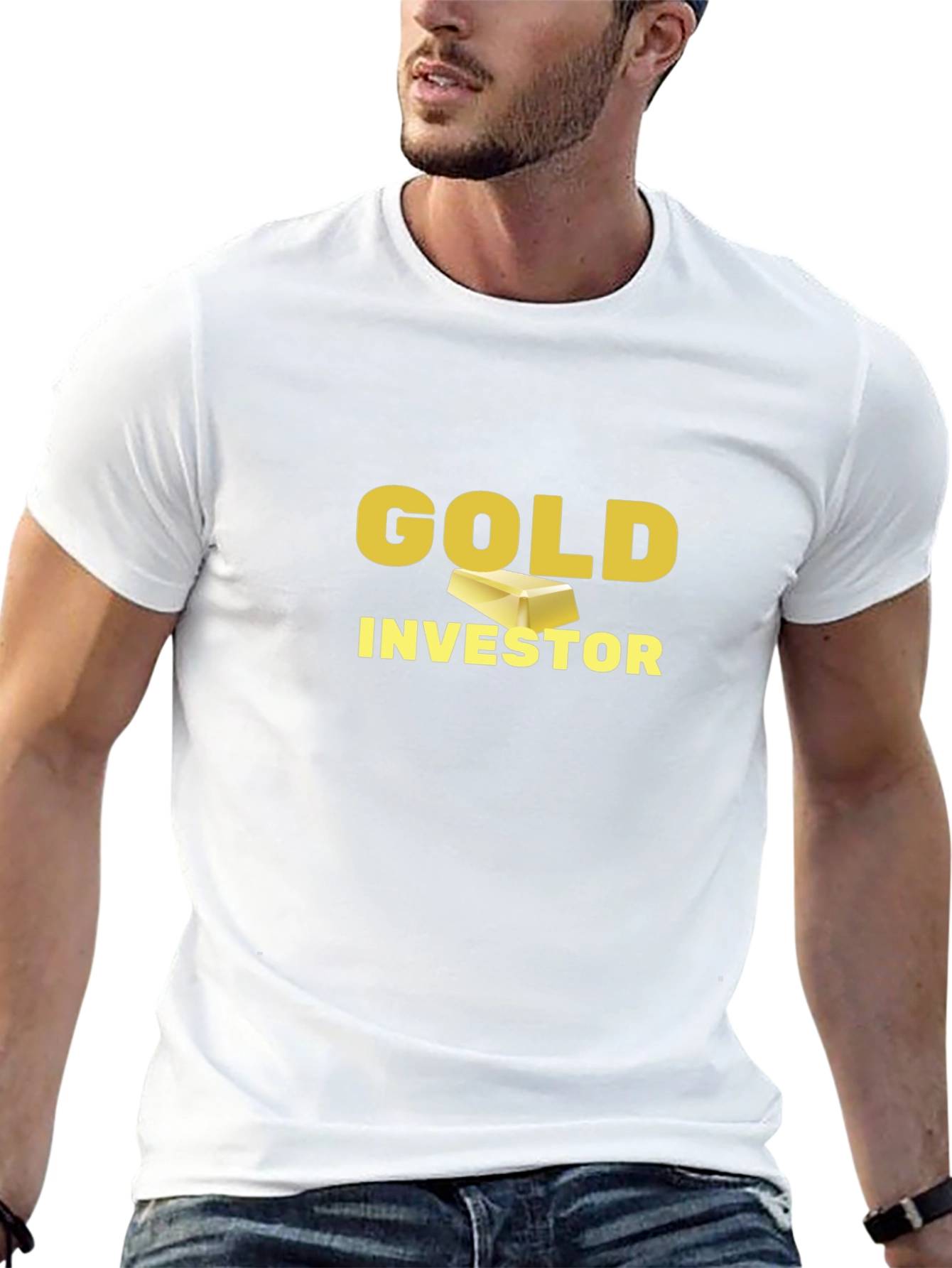 Gold Investor T-Shirt - Bullion Design