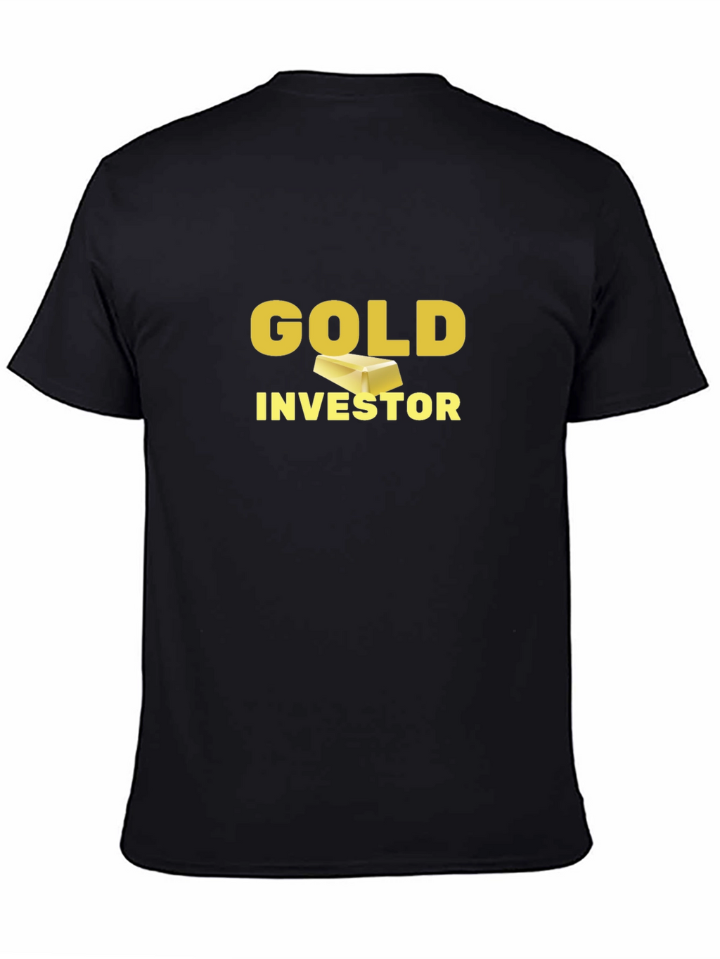 Gold Investor T-Shirt - Bullion Design