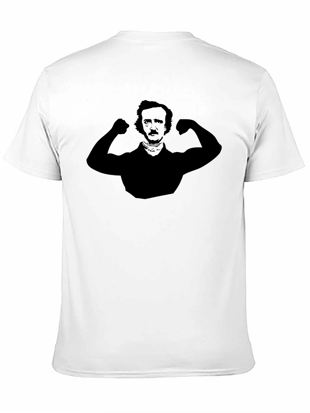 Edgar Allan Poe Flex T-Shirt - Literary Muscle!