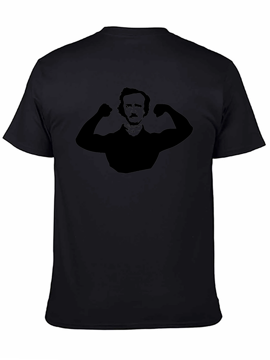 Edgar Allan Poe Flex T-Shirt - Literary Muscle!