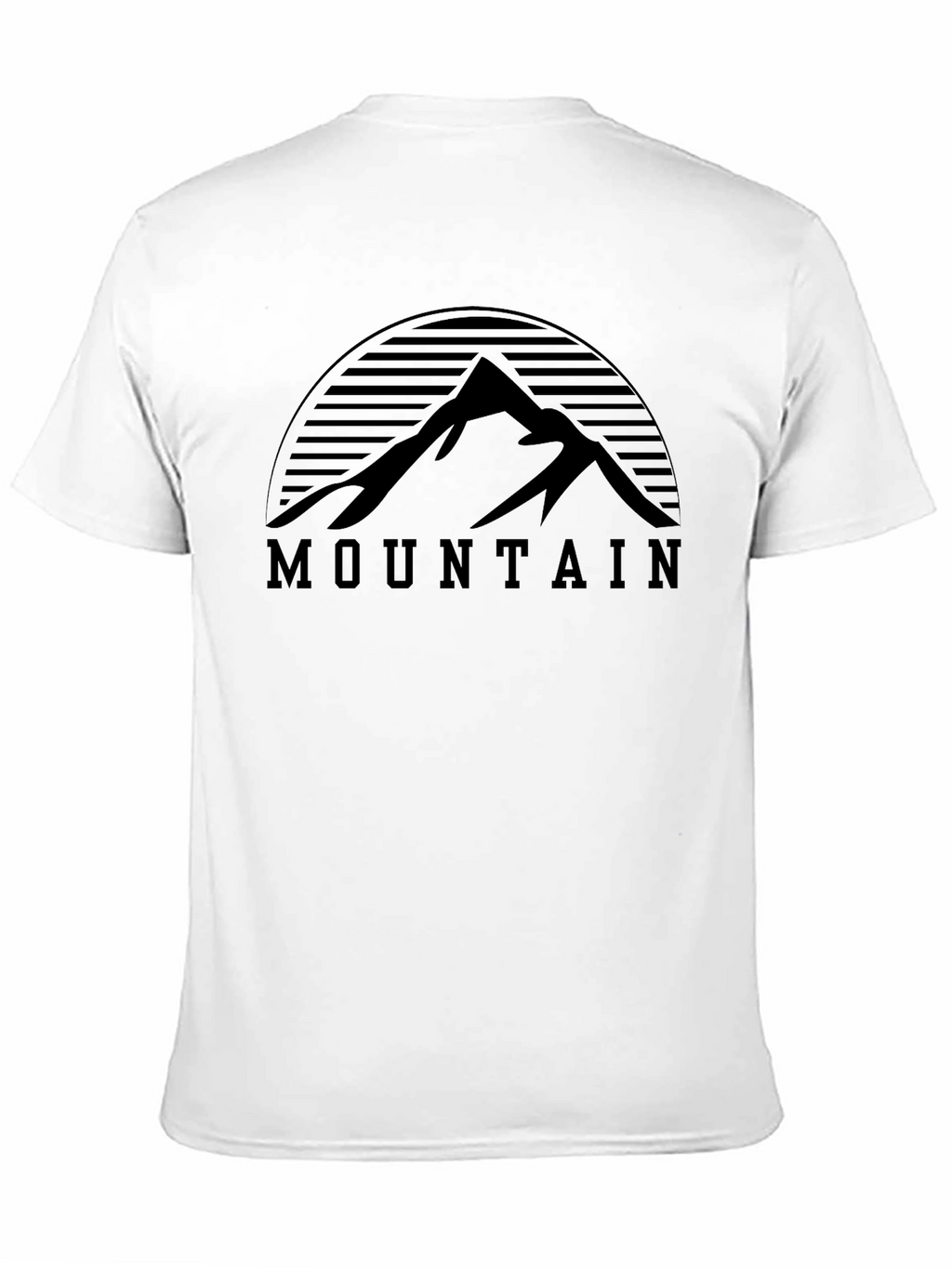 Mountain Graphic Tee - Black