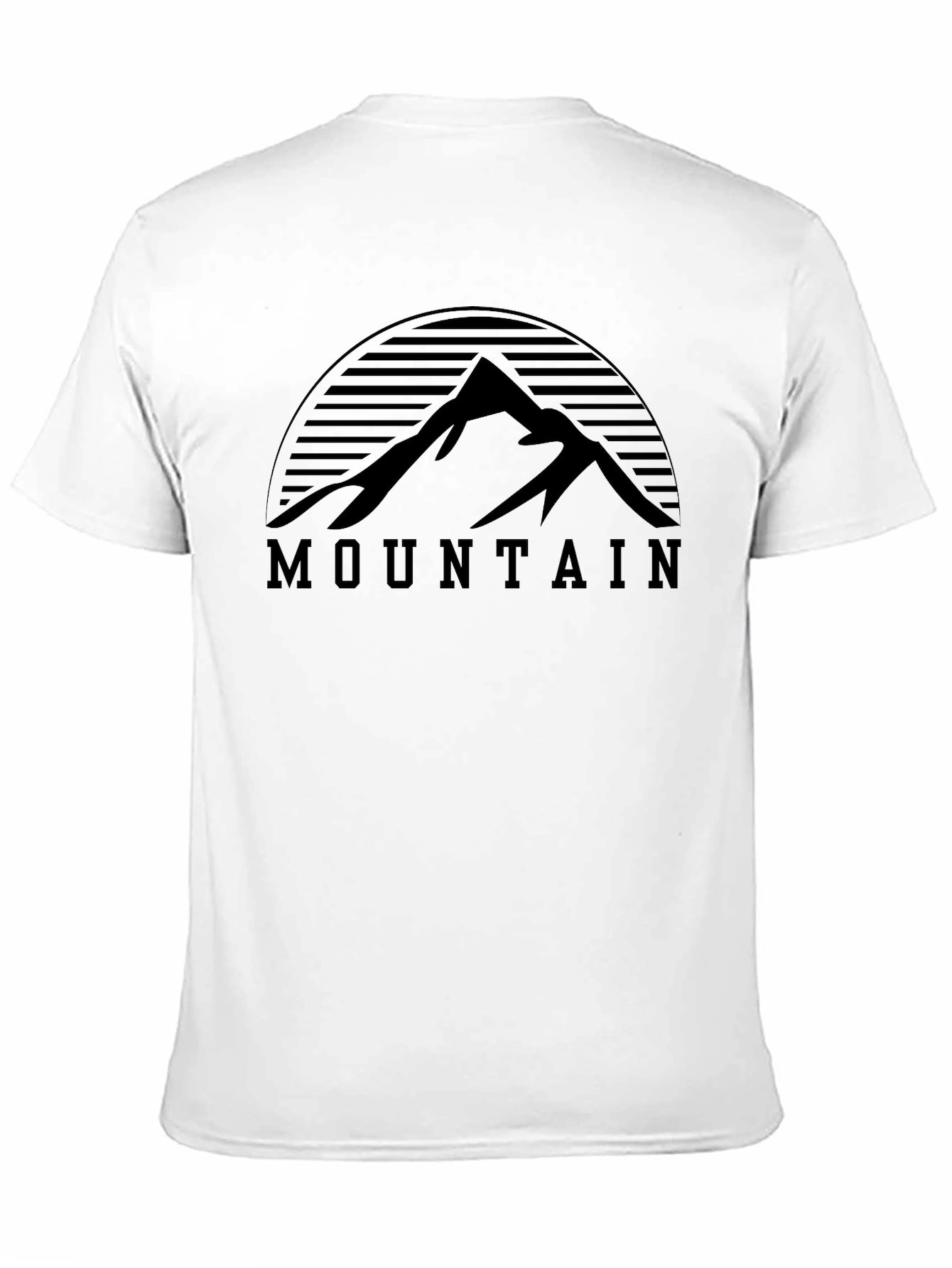 Mountain Graphic Tee - Black