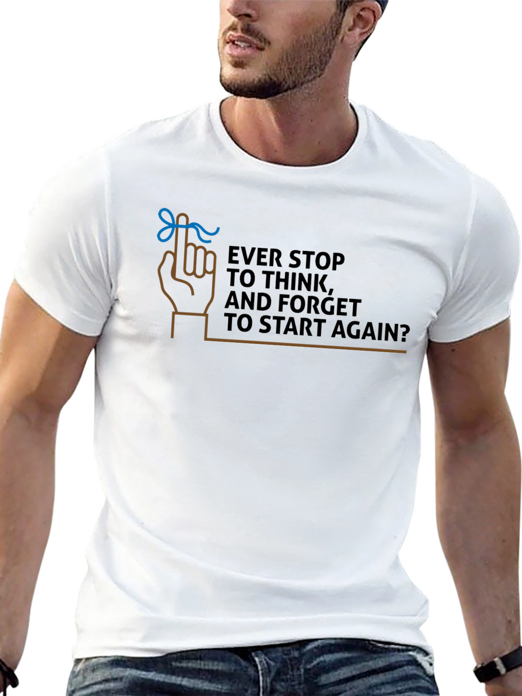 Forget to Start Again Graphic T-Shirt