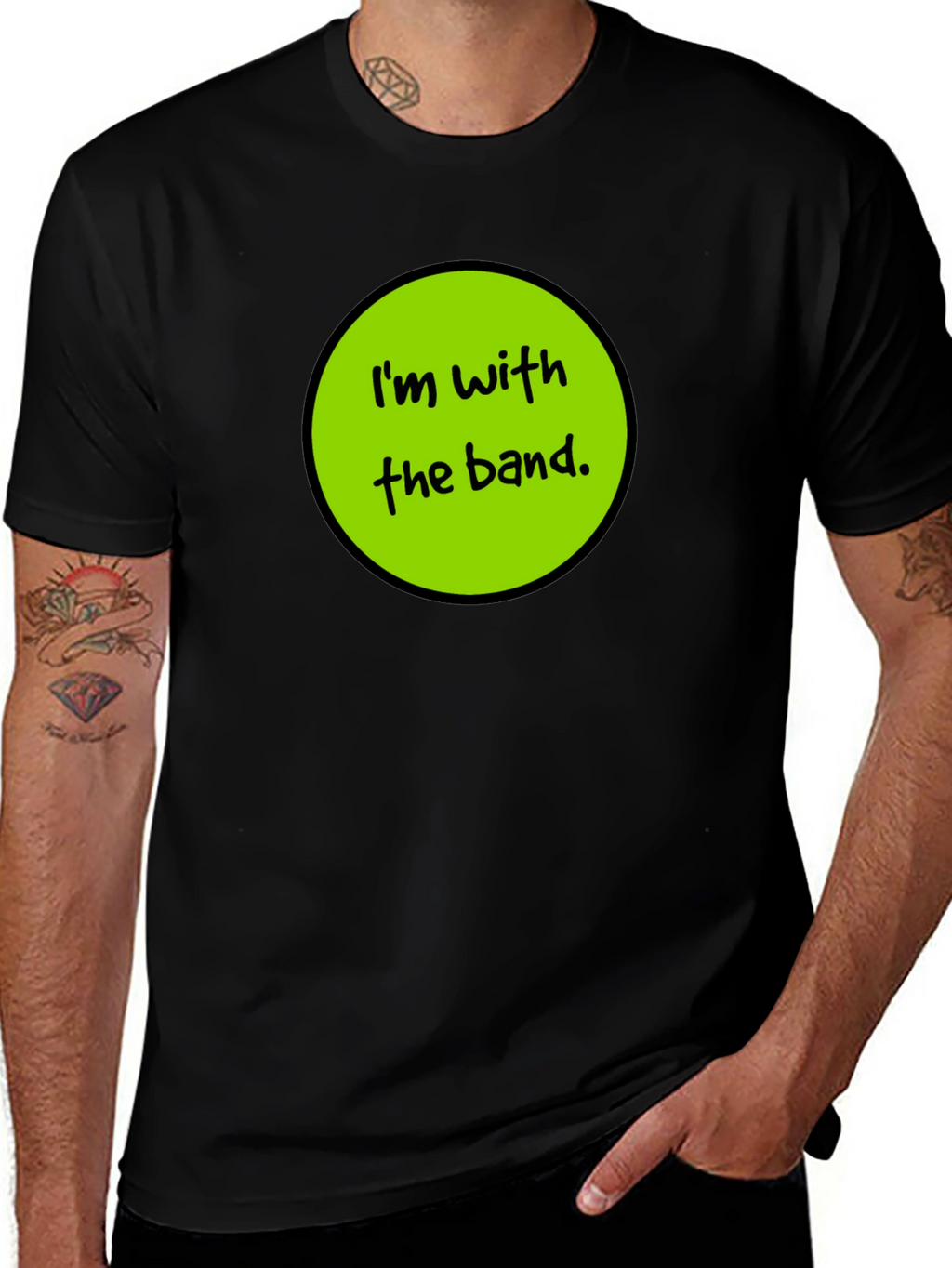 Im With the Band Graphic Tee