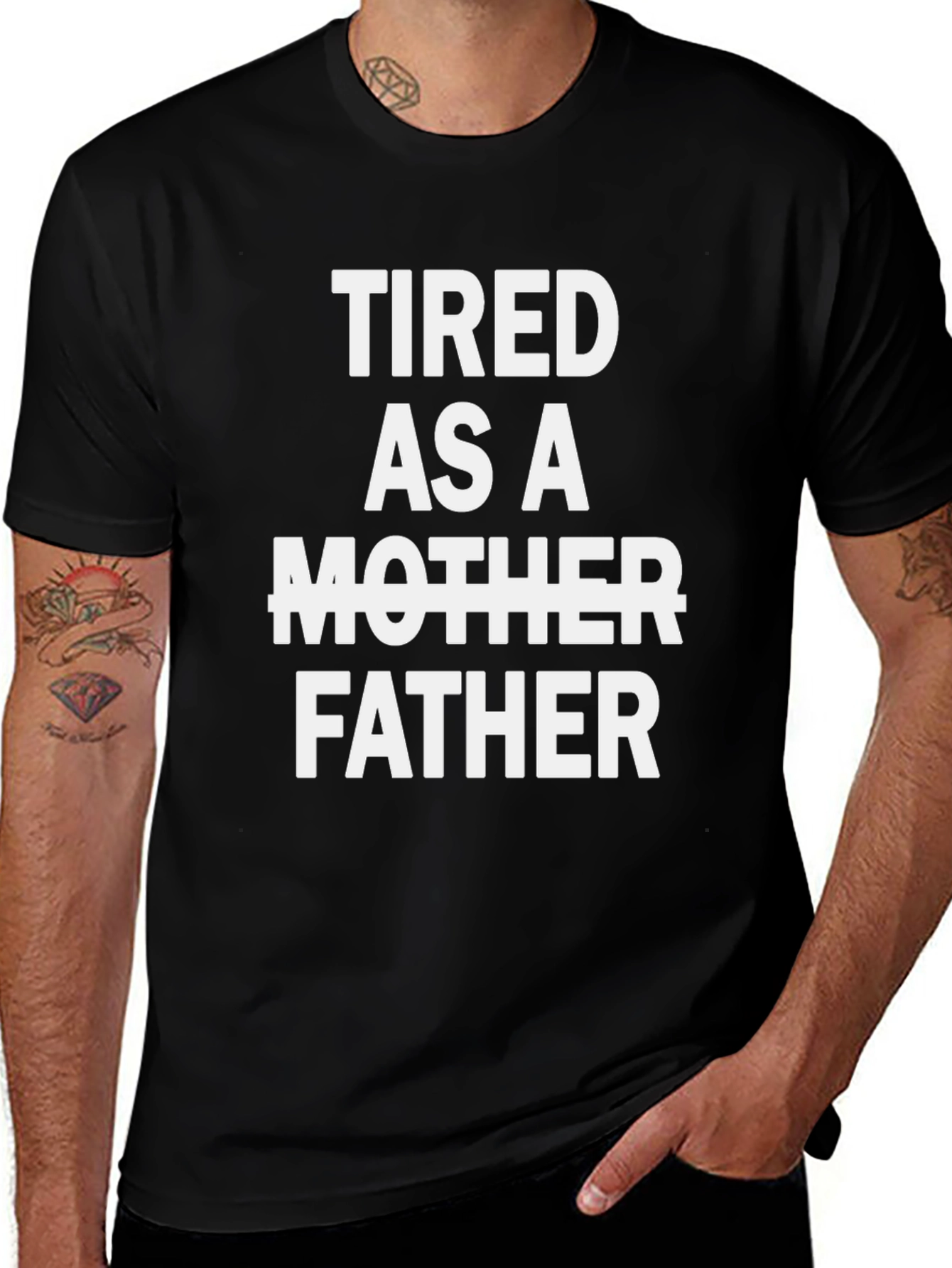 Tired As A Father Graphic Tee