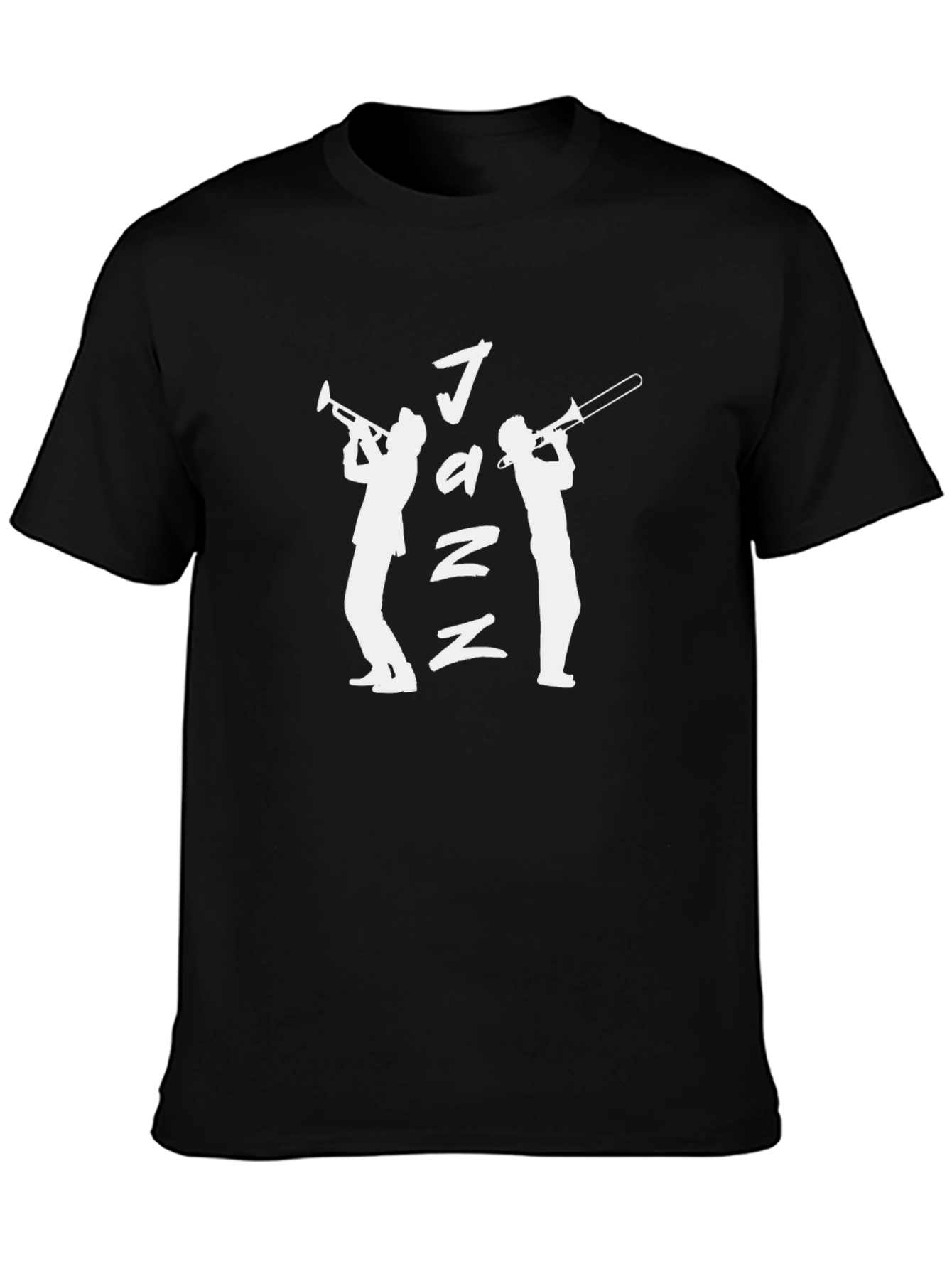 Jazz Music T-Shirt - Silhouette Design