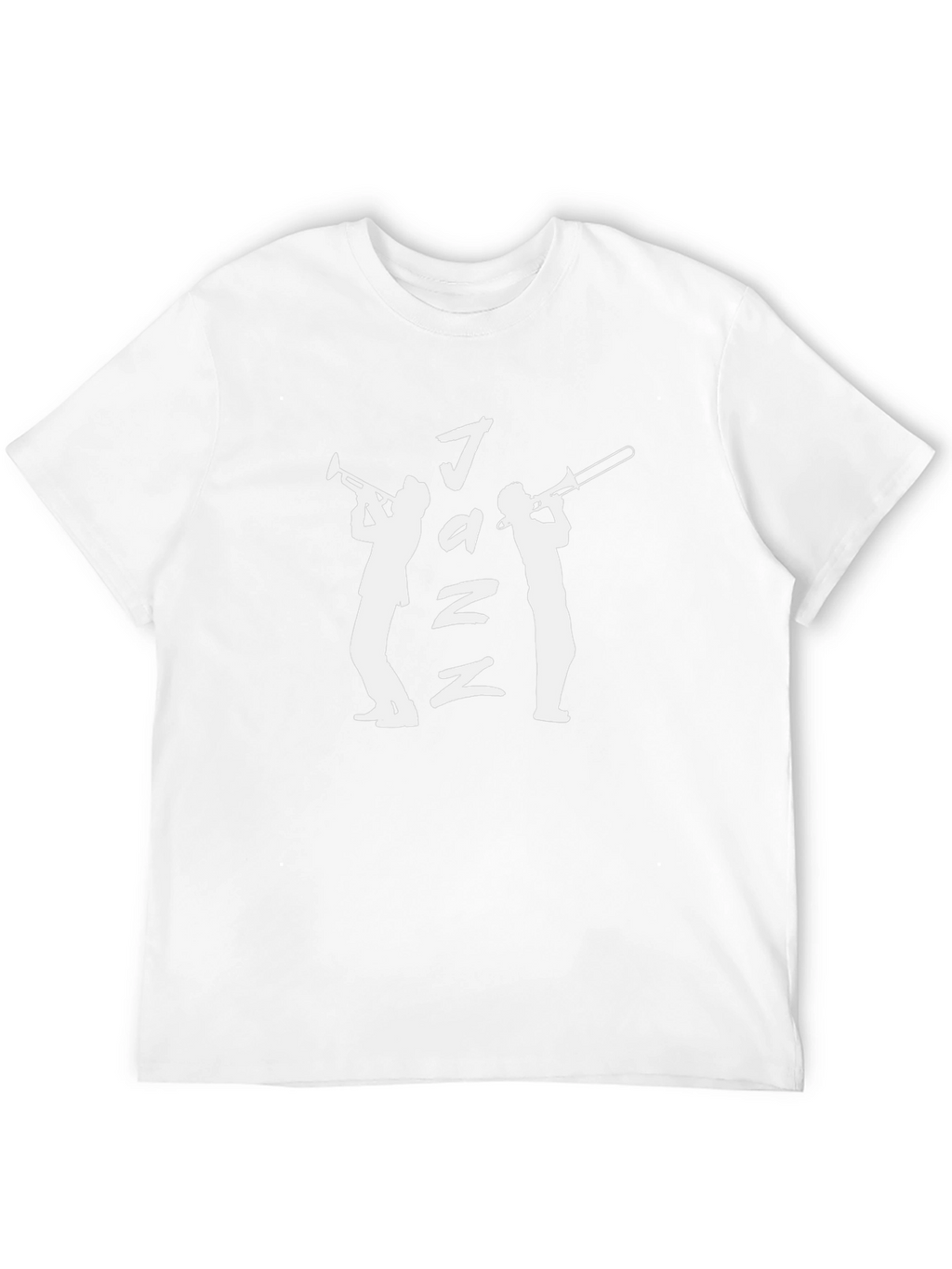 Jazz Music T-Shirt - Silhouette Design