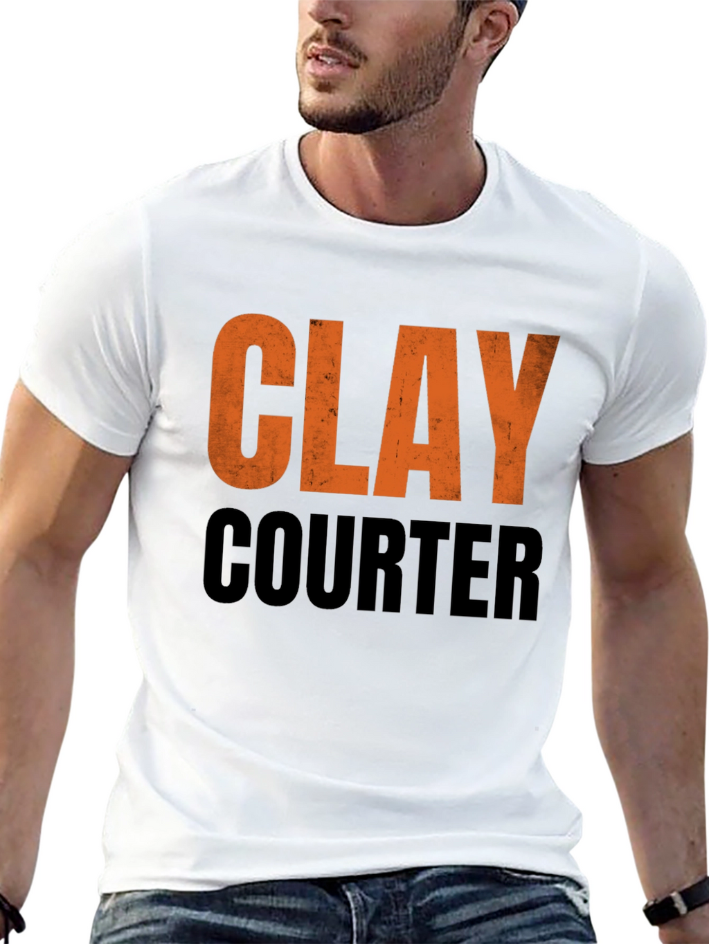 Clay Courter Graphic Tee - Black Short Sleeve