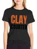 Clay Courter Graphic Tee - Black Short Sleeve