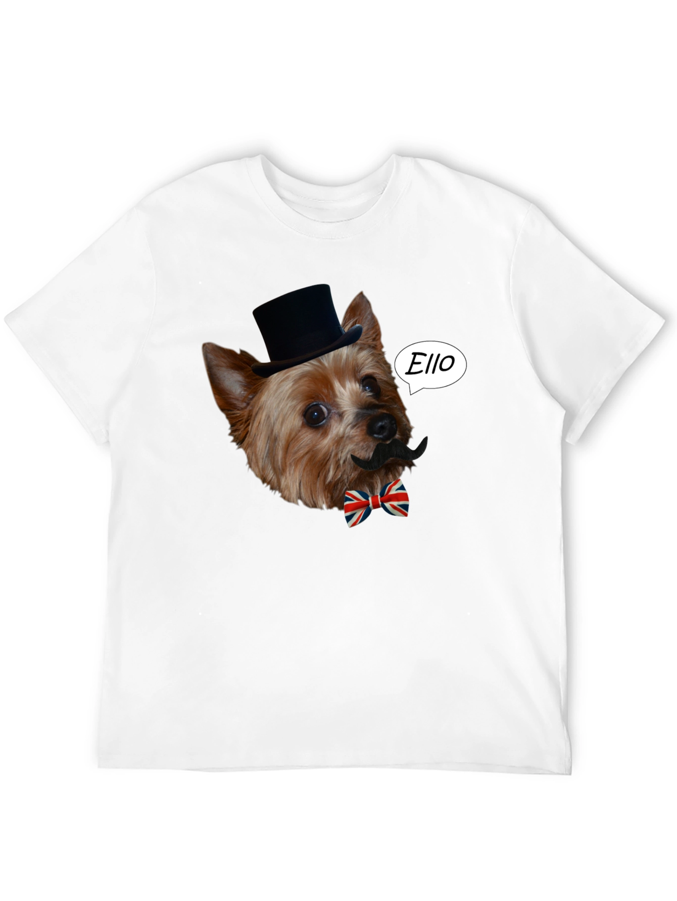 Dog with Mustache T-Shirt