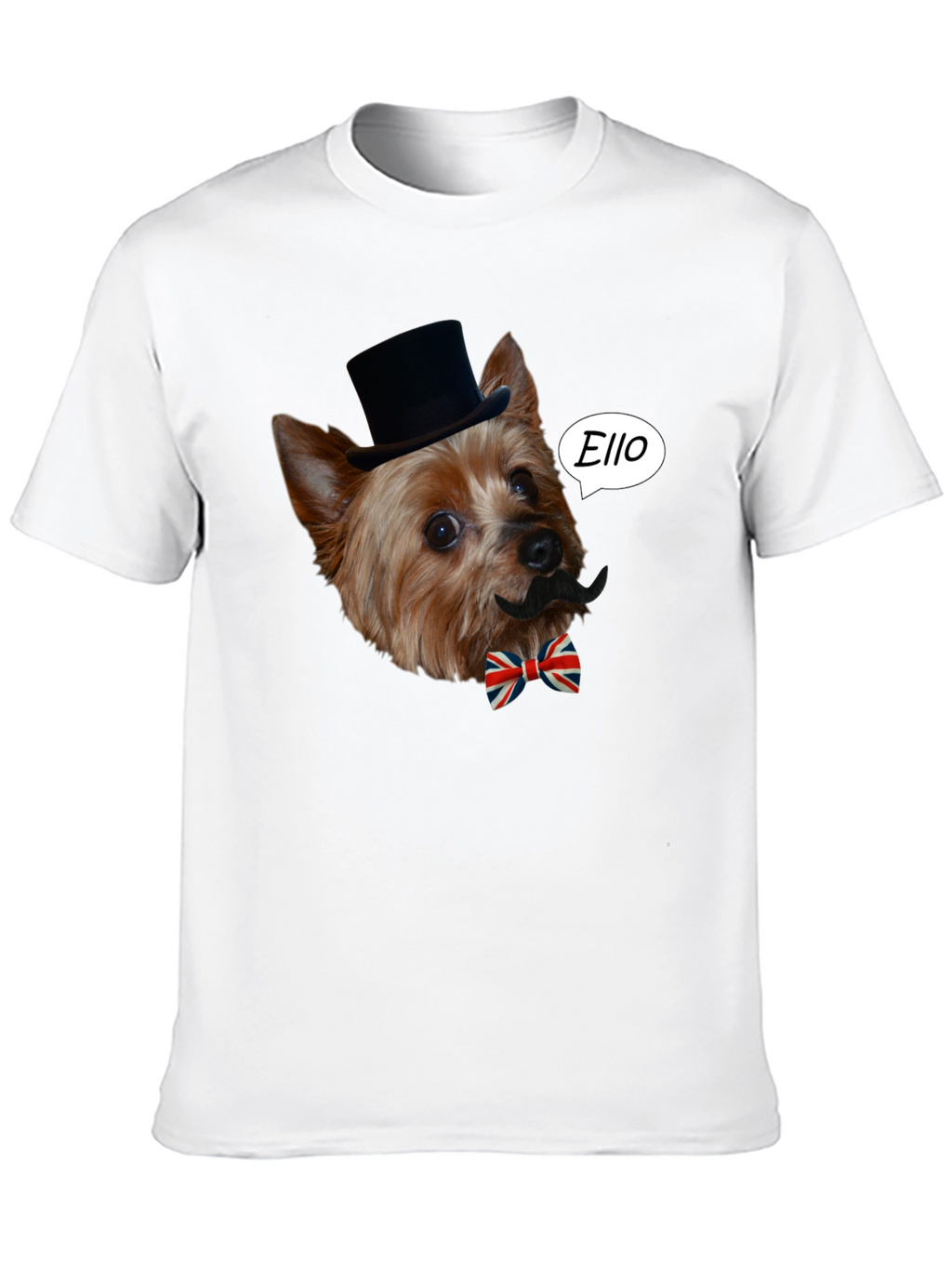 Dog with Mustache T-Shirt
