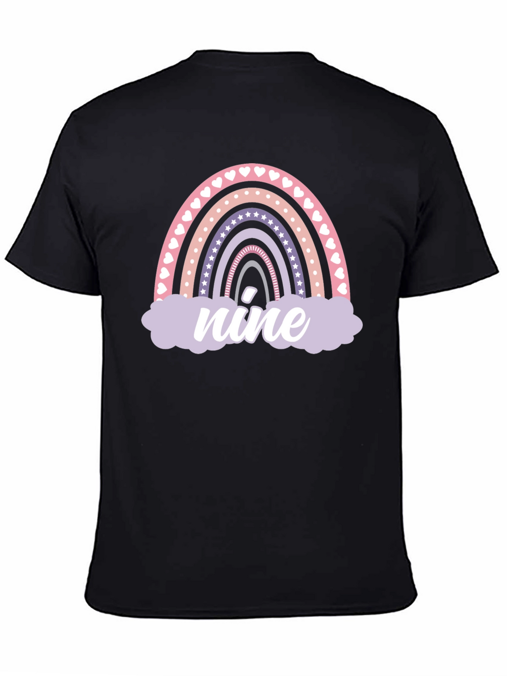 Rainbow Nine Birthday T-Shirt
