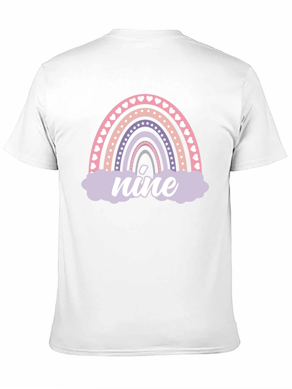 Rainbow Nine Birthday T-Shirt