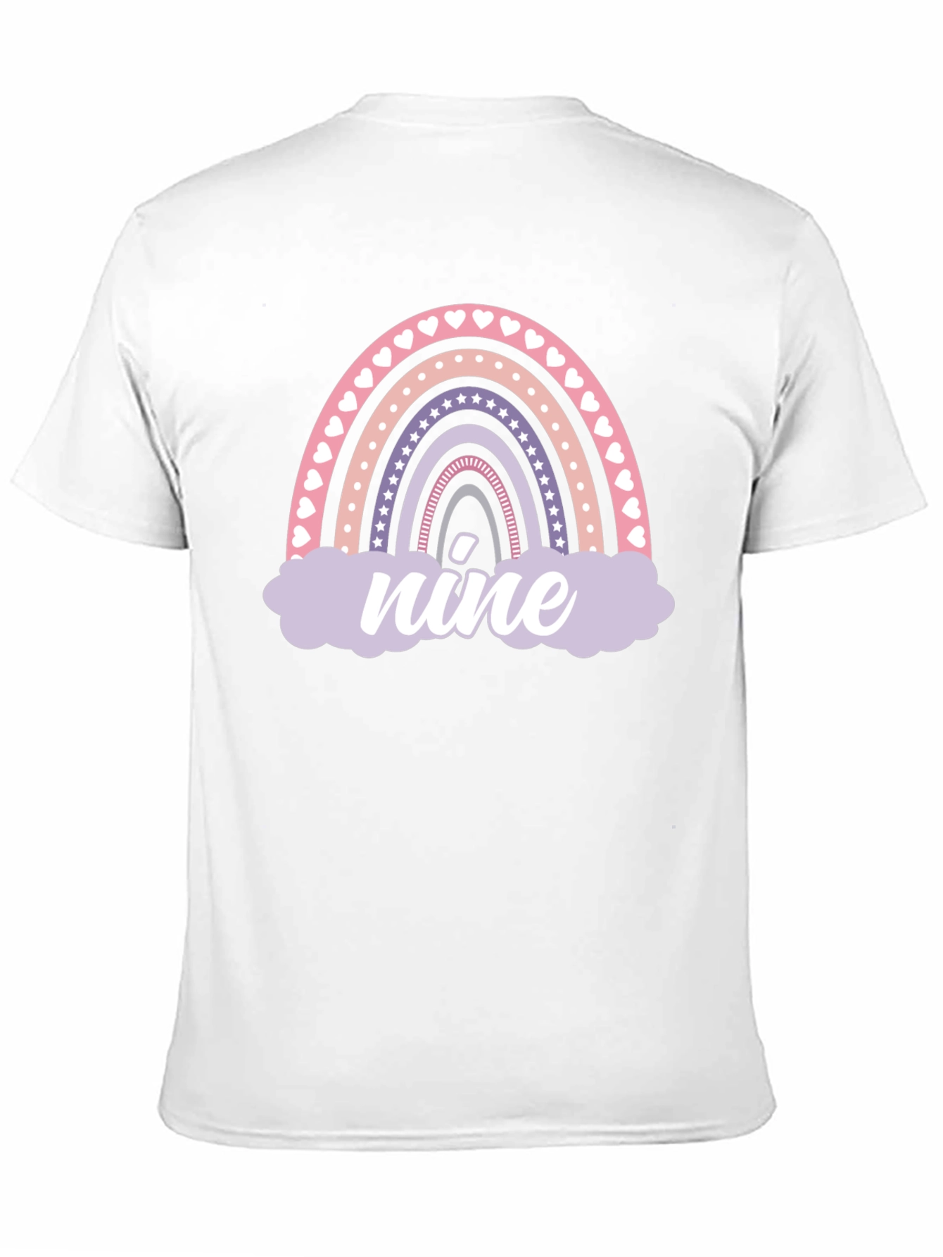 Rainbow Nine Birthday T-Shirt