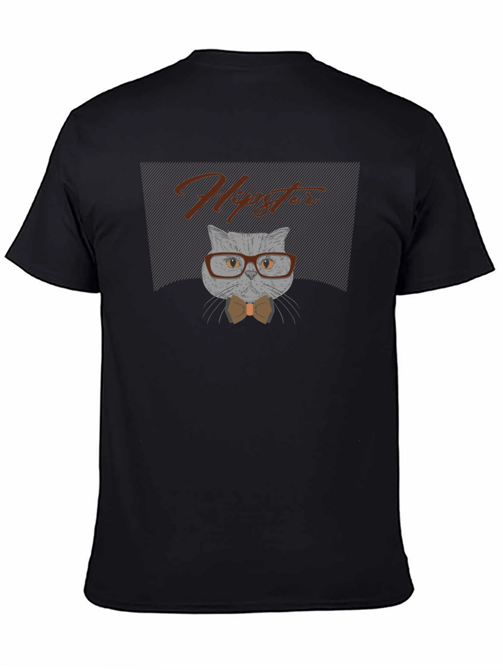 Hipster Cat Graphic Tee