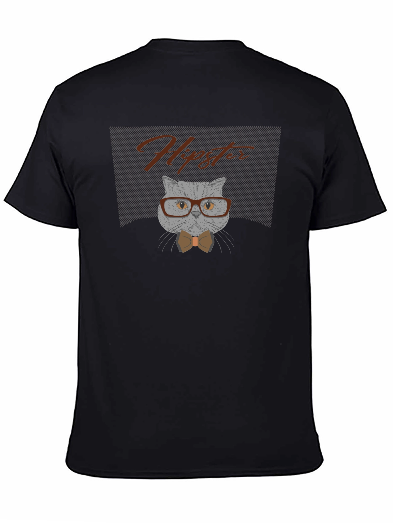 Hipster Cat Graphic Tee