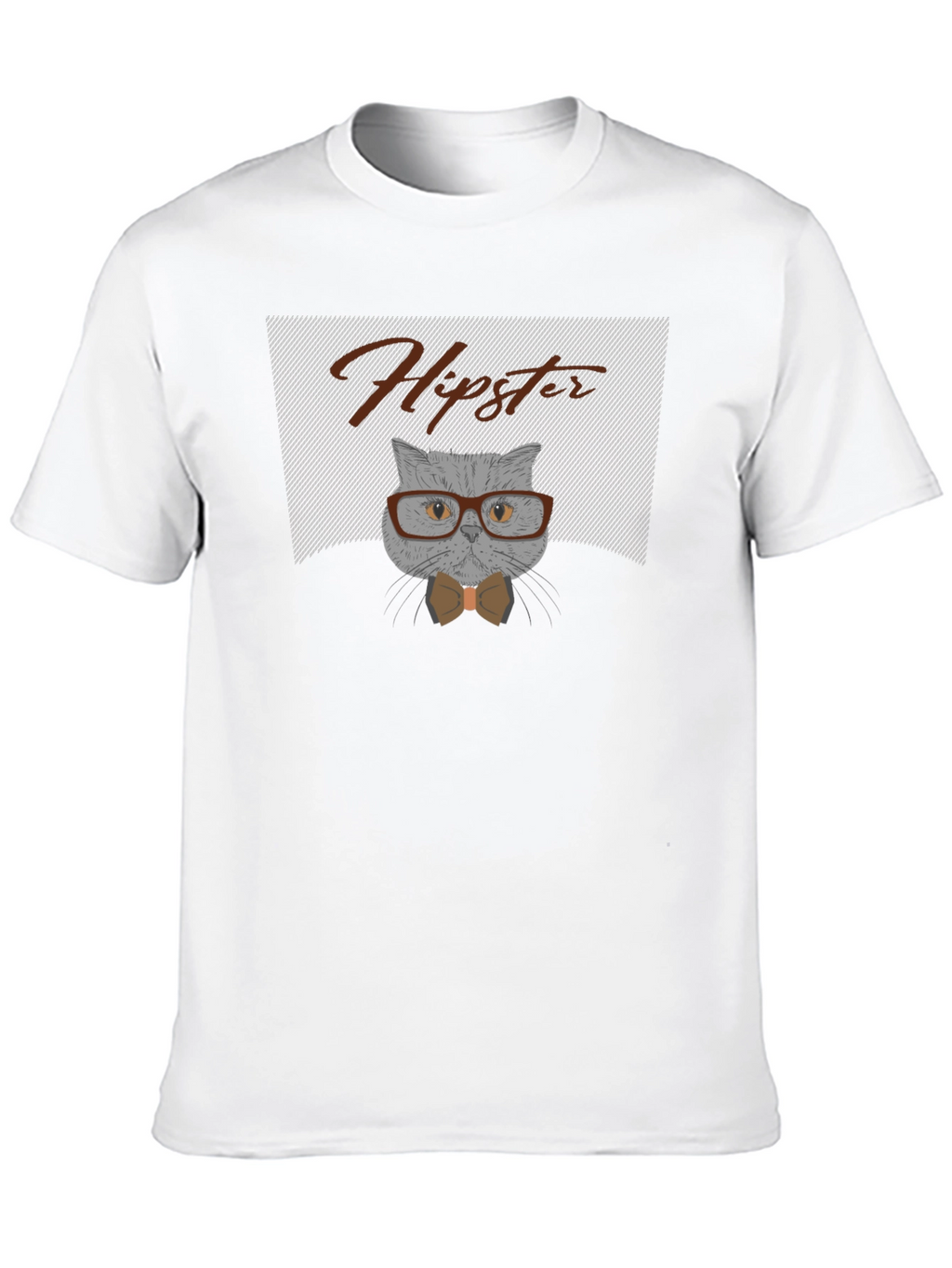 Hipster Cat Graphic Tee