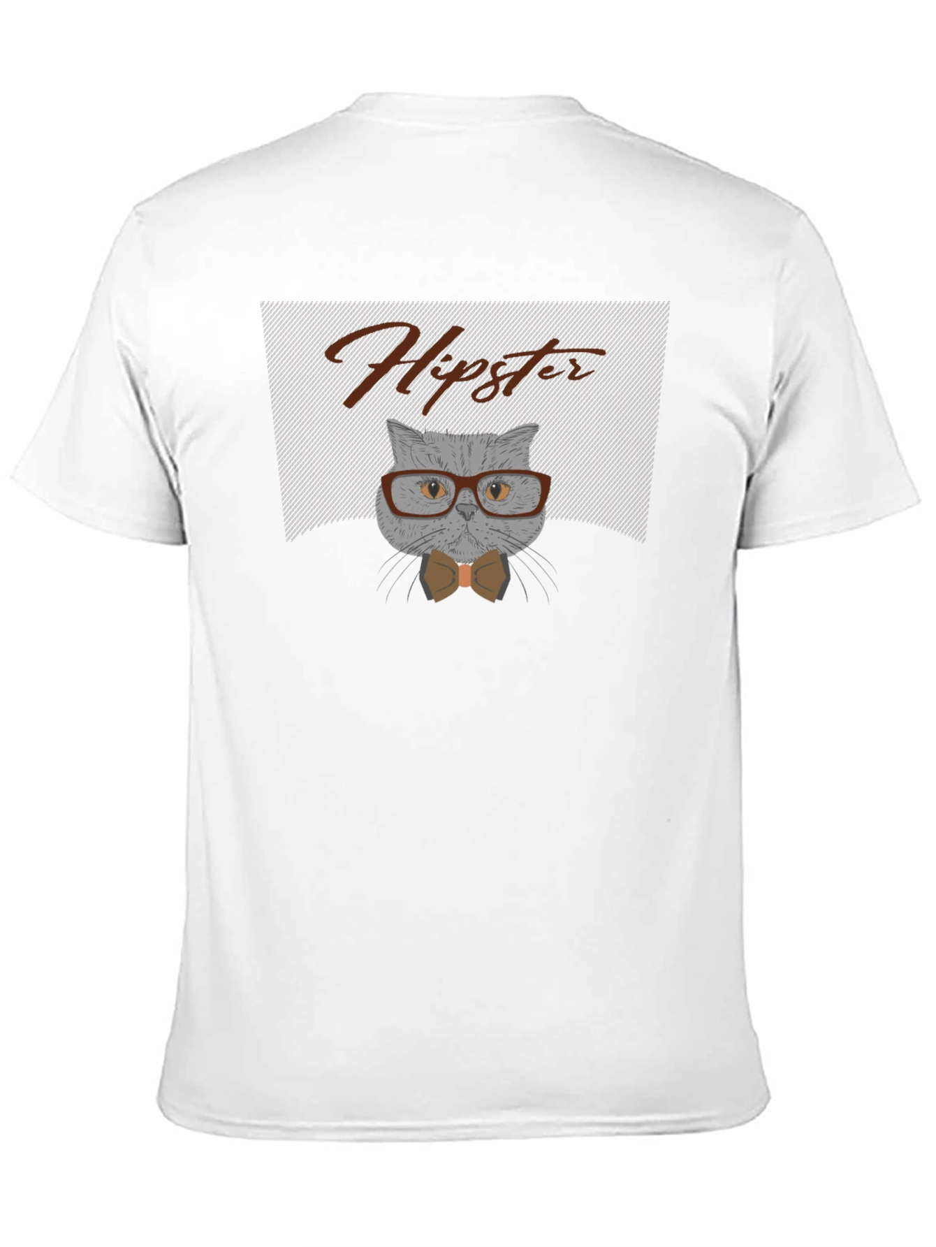 Hipster Cat Graphic Tee