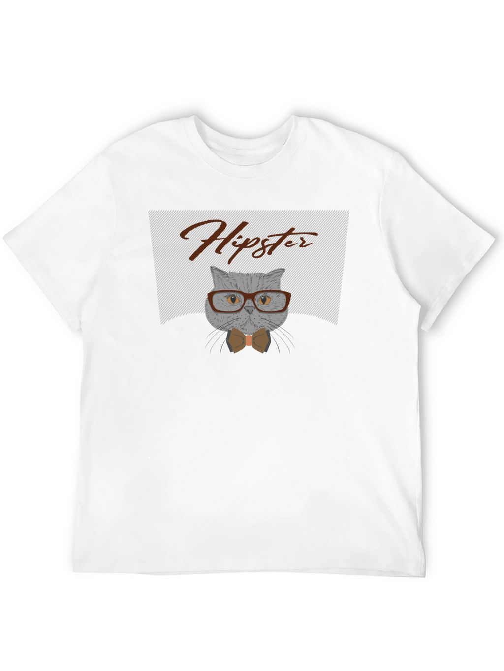 Hipster Cat Graphic Tee