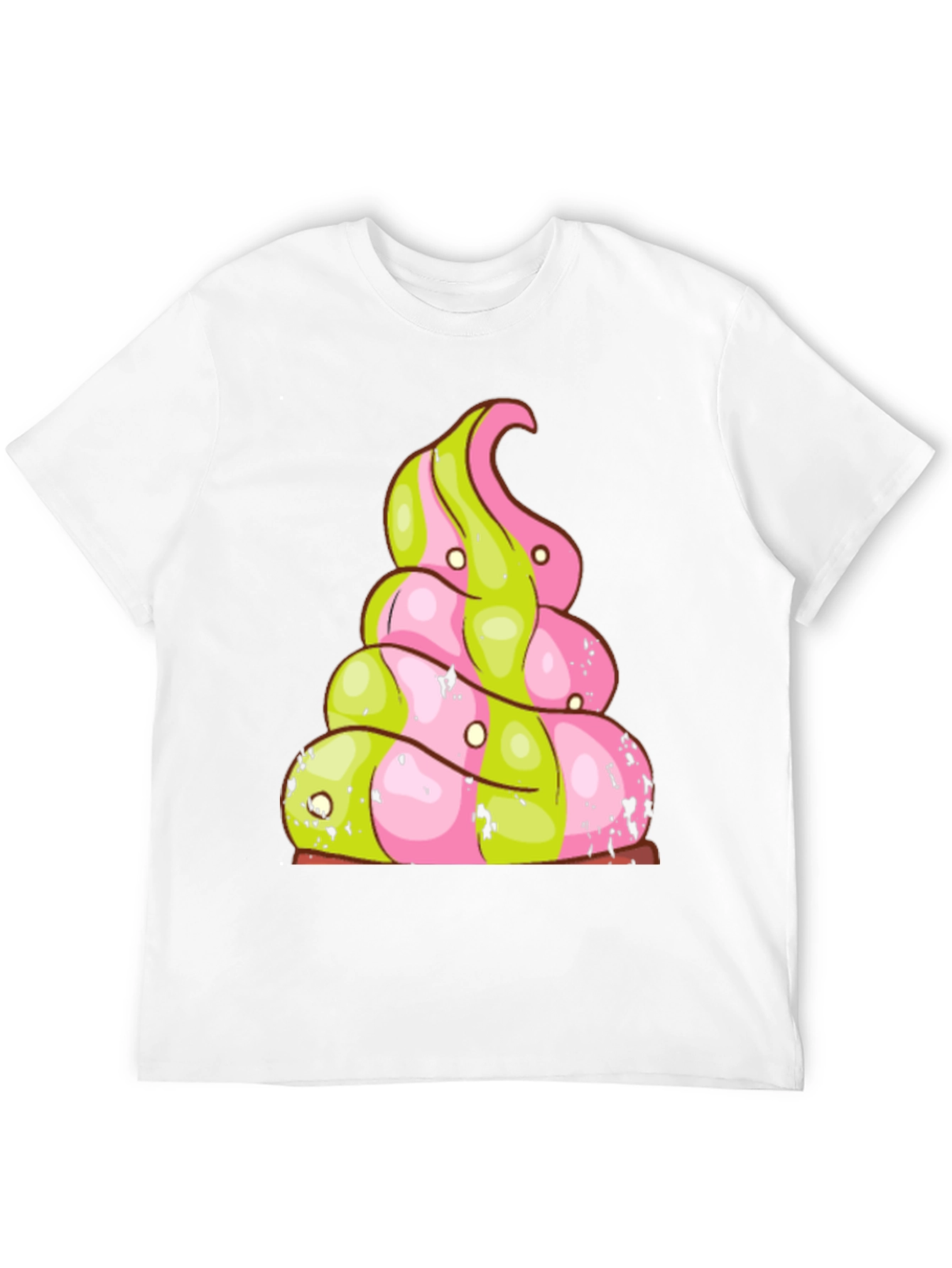 Funky Poop Swirl T-Shirt - Novelty Graphic Tee