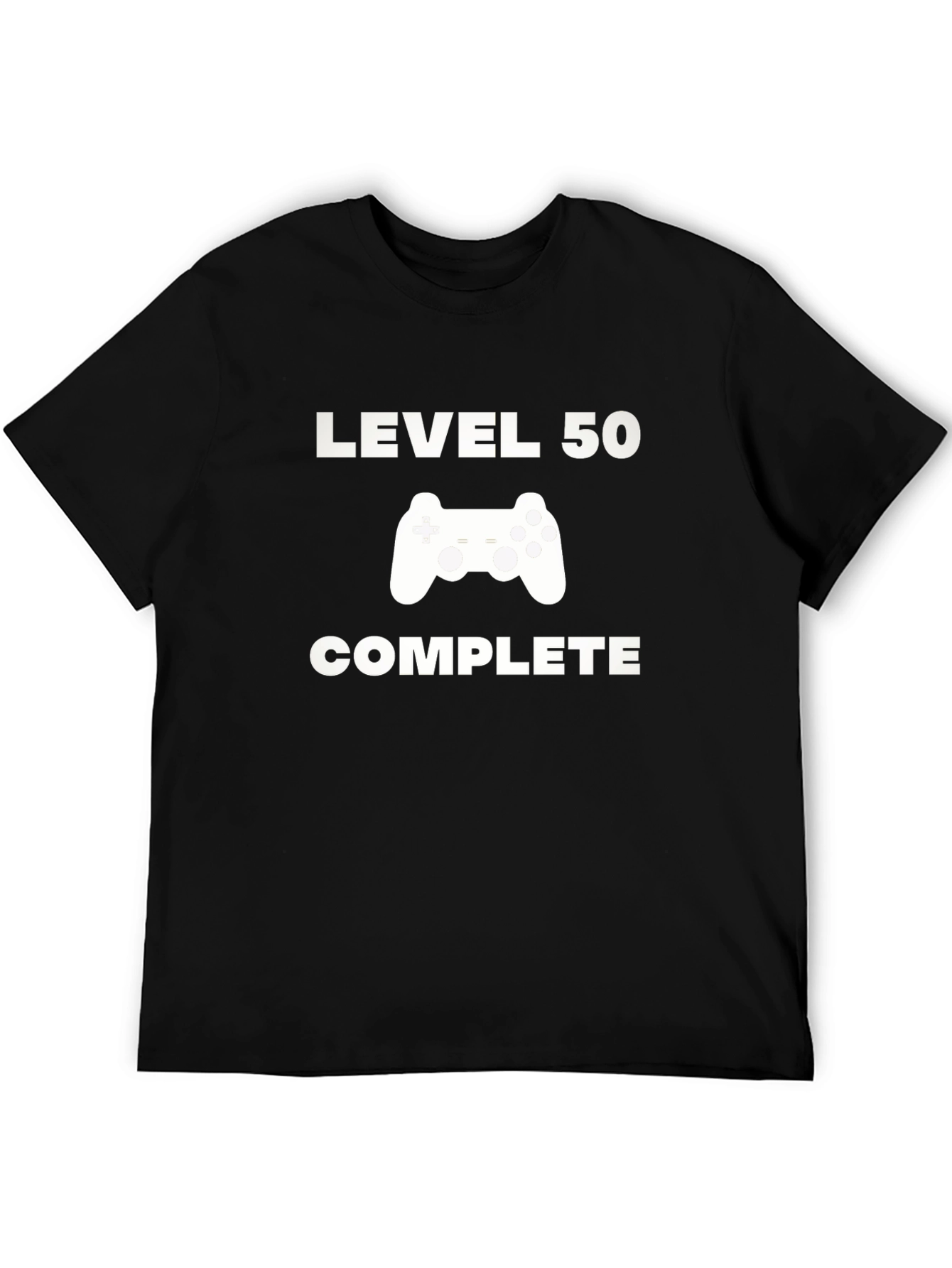 Level 50 Complete Gamer T-Shirt - Black