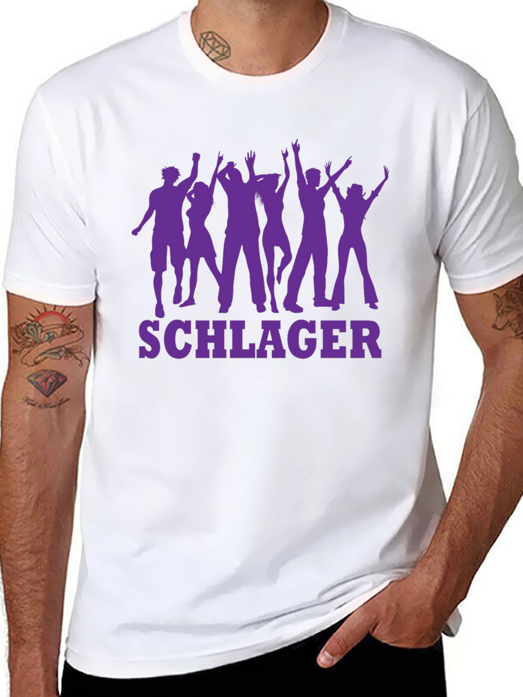 Schlager Party T-Shirt - Retro Music Tee