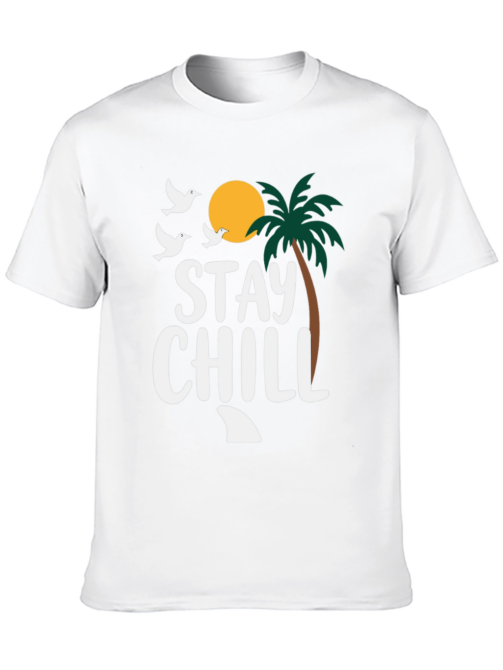 Stay Chill T-Shirt - Relaxed Beach Vibes